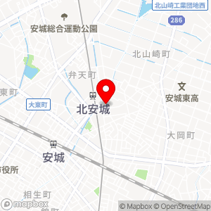 ミニストップ 安城新田町店の地図