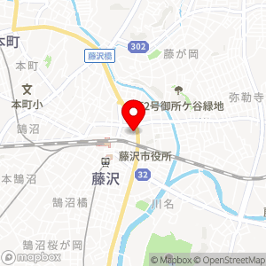 三井のリパーク 藤沢郵便局駐車場の地図