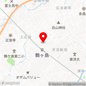 ローソン 鶴ヶ島駅東口店の地図
