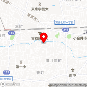 エーデルハイム小金井 第二駐車場の地図