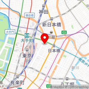 タイムズ 東京駅前の地図