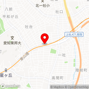 ミニストップ 一社駅前店の地図