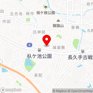 アオキスーパー 長久手店の地図