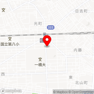 ファミリーマート 国立東一丁目店の地図