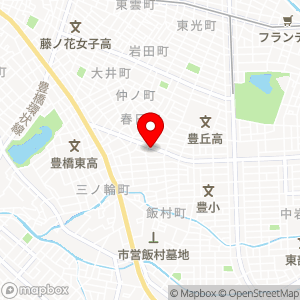 セブン-イレブン 豊橋西岩田2丁目店の地図