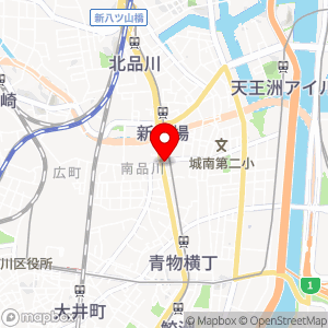 ローソン 新馬場南口店の地図