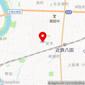 ヤマナカ 八田フランテ館の地図