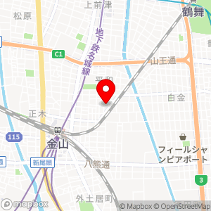 名鉄協商パーキング 金山第5の地図