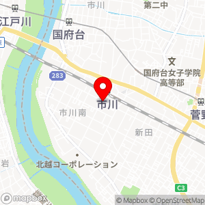 ローソン 市川南一丁目店の地図