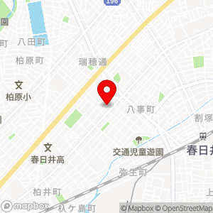 名鉄協商パーキング 春日井市役所南の地図