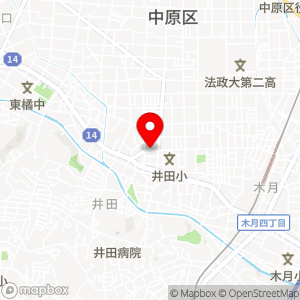 三井のリパーク 川崎井田中ノ町の地図