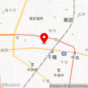 エイブルパーキング 葵3丁目の地図