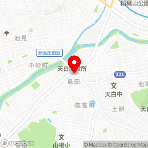 ファミリーマート 天白島田店の地図