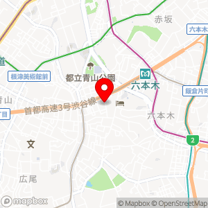 パークネット 西麻布3丁目の地図