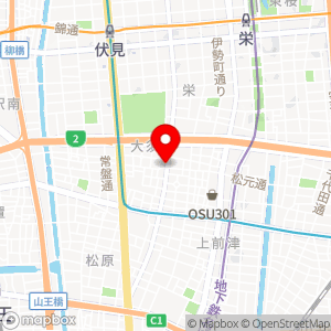 ローソン 中区大須二丁目店の地図