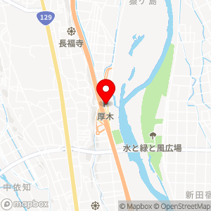 厚木ＰＡ(内回り)の地図
