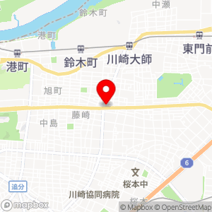 ローソンストア100 川崎藤崎店の地図
