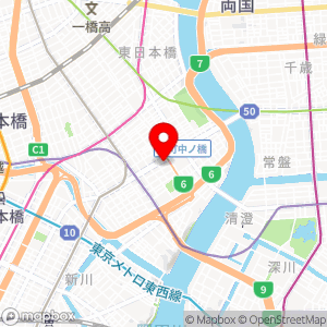 セブン-イレブン 日本橋浜町店の地図