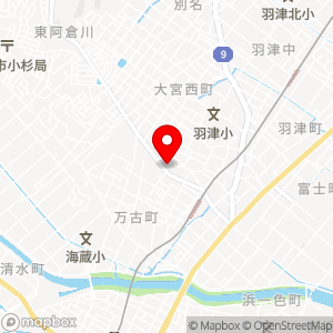 ローソン 四日市羽津山店の地図