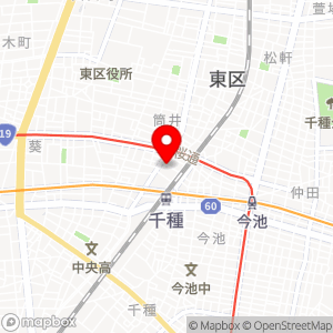 三井のリパーク 葵第3の地図