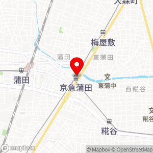 京急ストア 蒲田店の地図