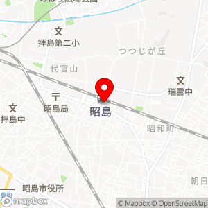 コインパーク 昭島駅前の地図
