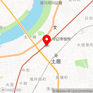 ローソン 守口豊秀町一丁目の地図