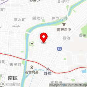 ウォッシュ＆シャイン 野並1丁目店の地図