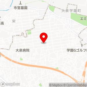 ナビパーク 大泉学園町第1の地図