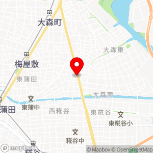 WASHハウス 大田北糀谷1丁目店の地図