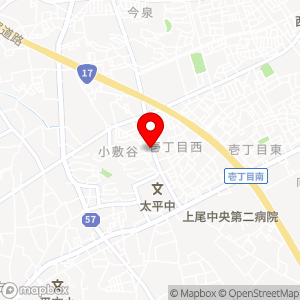 セブン-イレブン 上尾小敷谷店の地図