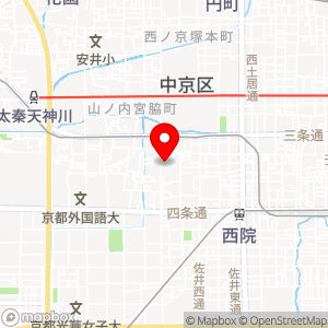 セブンイレブン 京都山ノ内赤山町の地図