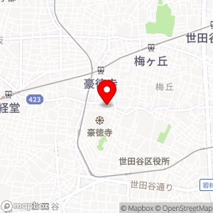 ナビパーク 豪徳寺第1の地図
