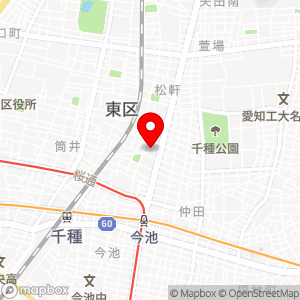 名鉄協商パーキング 豊年町の地図