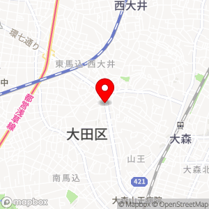 まいばすけっと 南馬込店の地図