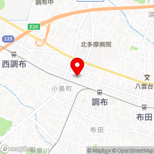セブン-イレブン 調布小島1丁目店の地図