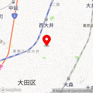 ユアー・パーキング 西大井第1の地図
