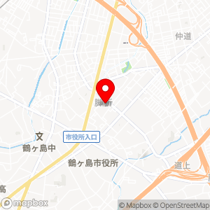 ベルク すねおり店の地図