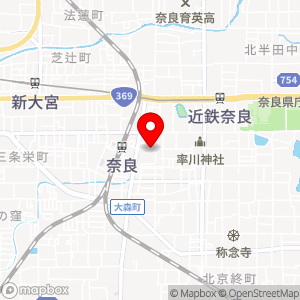 タイムズ JR奈良駅前の地図