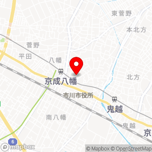 タイムズ 市川市八幡市民会館の地図