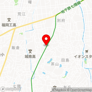 セイワパーク 茶山の地図