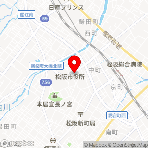 セブンイレブン 松阪殿町の地図