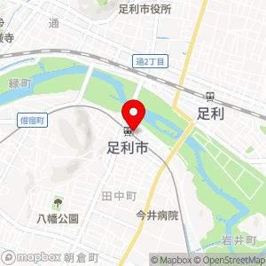 デイリーヤマザキ 足利市駅店の地図