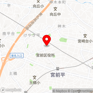 東急ストア 宮前平店の地図