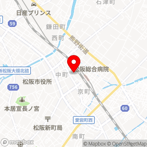 三交の駐ing 松阪駅前第2の地図
