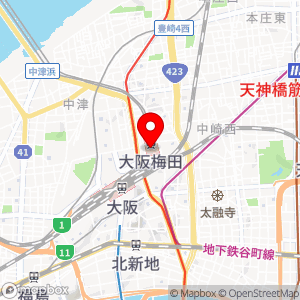 アズナス 梅田10号の地図