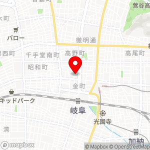 三井のリパーク 岐阜高野町7丁目の地図