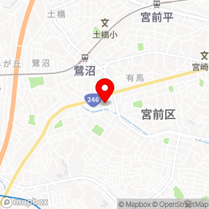 東急ライファ 有馬八丁目コインパーキングの地図