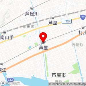 アズナス 芦屋下りの地図