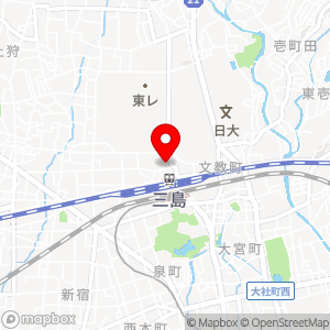 PEN 三島駅前の地図